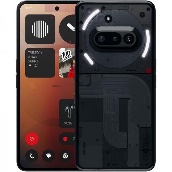 Nothing Phone (3a) Pro 128 GB , 50 MP, 8 GB RAM,6,77&quot; FHD+ AMOLED, Black