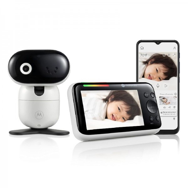 Motorola Nursery PIP1610 HD WiFi Video Babyphone mit 5&quot; HD 720p ElterneinheitApp