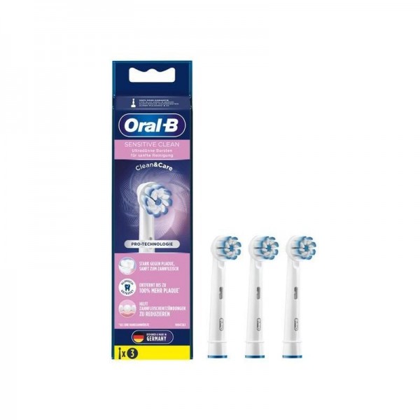 Oral-B Aufsteckbürsten - Sensitive Clean - 3er Pack