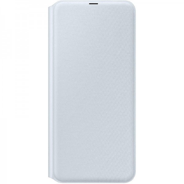 Original Samsung Wallet Cover (EF-WA705) für Galaxy A70, Weiß
