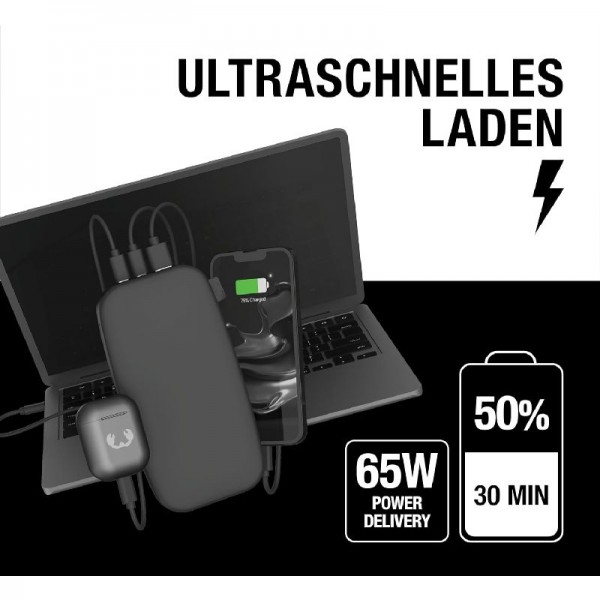 Fresh &#039;n Rebel Powerbank 27000mAh - USB-C in &amp; Out - Ultra Fast Charge (45W)