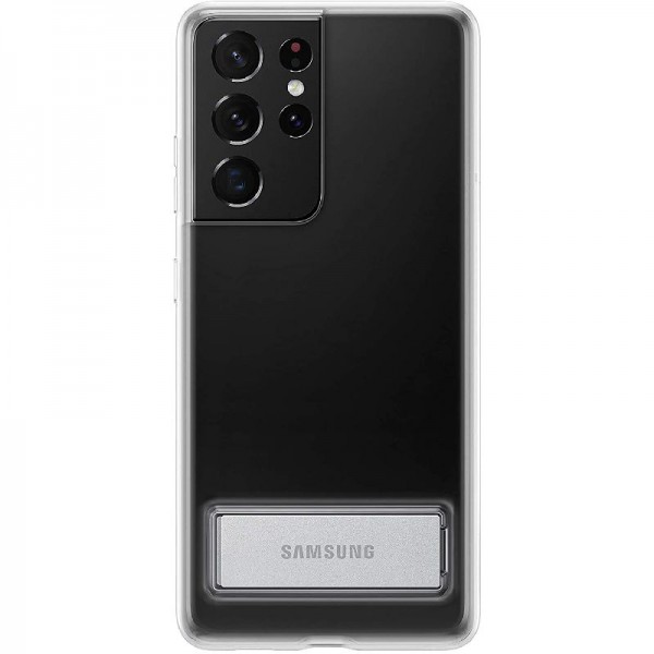 Original Samsung Clear Standing Cover EF-JG998 für Galaxy S21 Ultra 5G