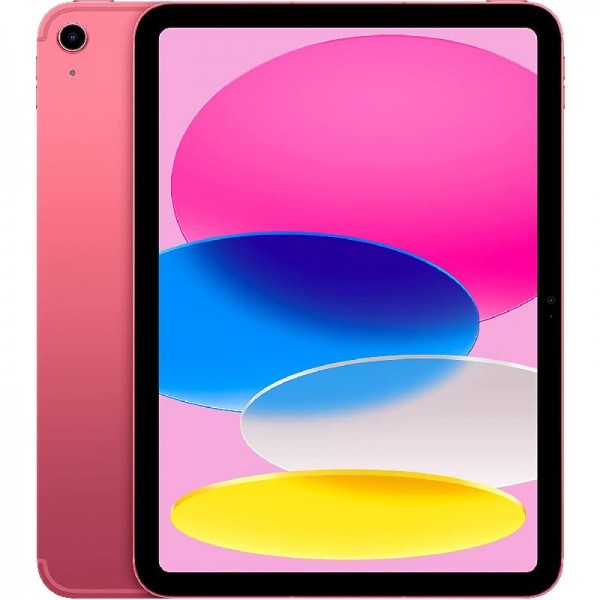 Apple 2022 10,9&quot; iPad (Wi-Fi + Cellular, 256 GB) - Pink (10. Gen) MQ6W3FD/A