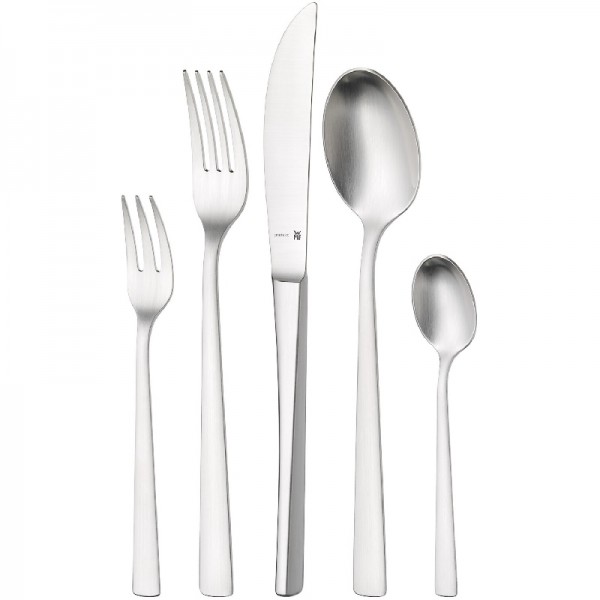 WMF Corvo Besteck Set 6 Personen,30 teilig Cromargan protect