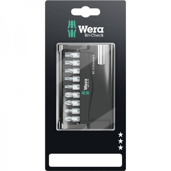 Wera Bit-Check 10 Universal 5 SB, 10-teilig 05073416001