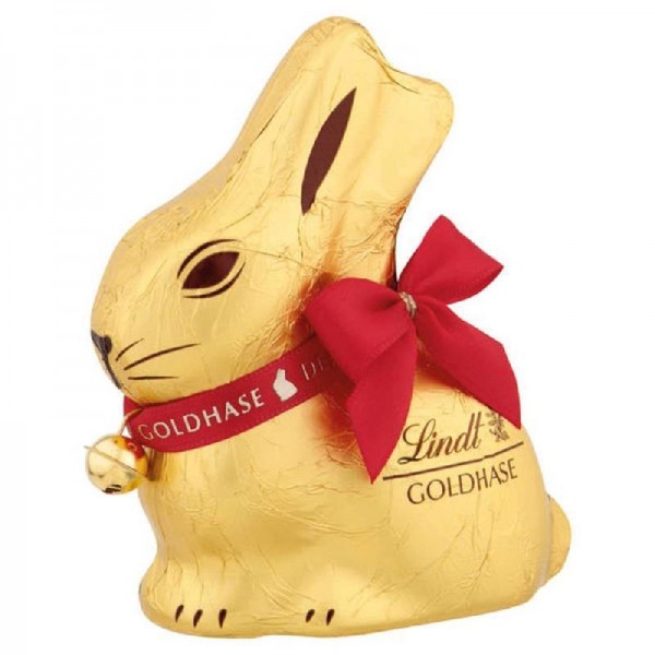 Lindt Goldhase aus Alpenvollmilch Schokolade 50g