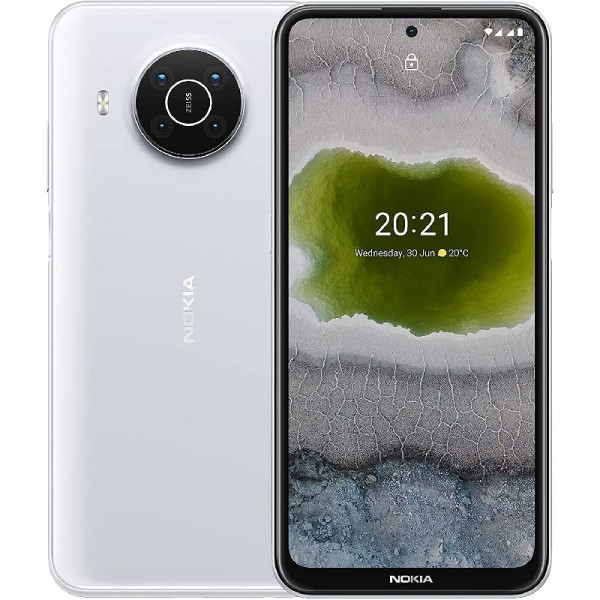 Nokia X10, 128GB, Dual SIM, Snow Weiß 6,67 Zoll
