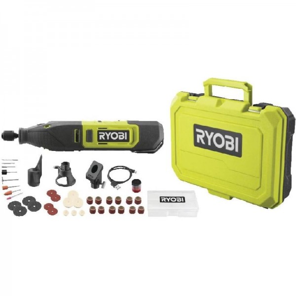 RYOBI 12V Akku-Rotationswerkzeug RRT12-120BA335, 35 teiliges Zubehör
