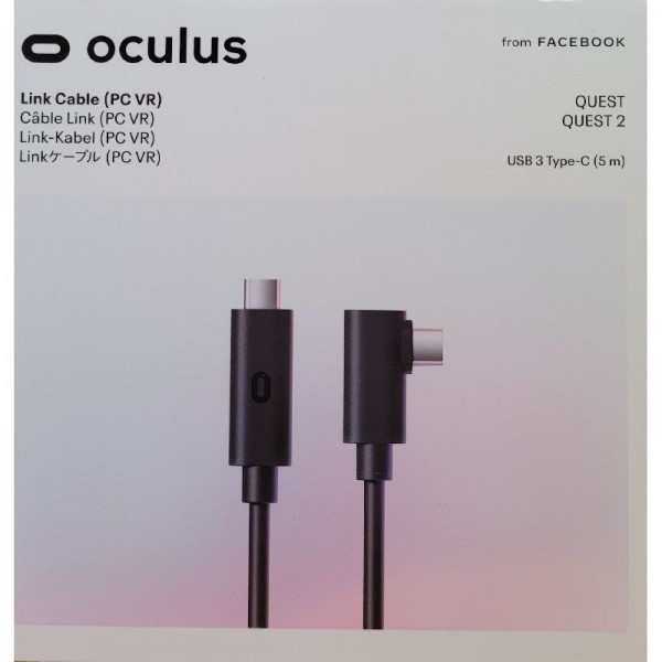 Link-Kabel für Meta Quest – mit Meta Quest 3/3S/2/Pro kompatibel – 5 Meter