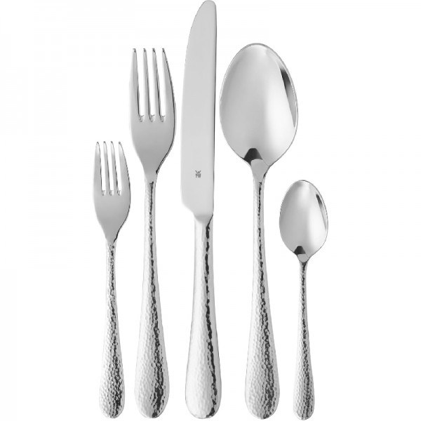 WMF Sitello Besteck Set 6 Personen, Cromargan, Essbesteck Set 30 teilig Edelstah