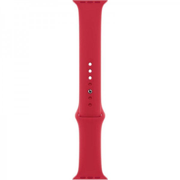 Apple Watch (45 mm) Sportarmband, Regular Rot