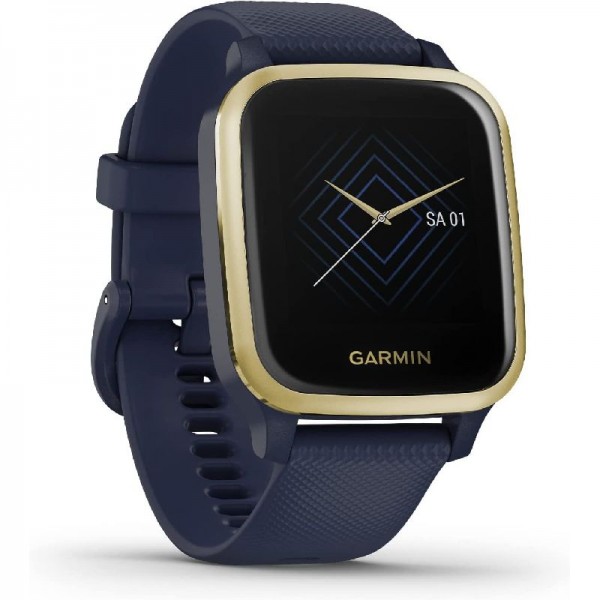 Garmin Venu Sq Music – wasserdichte GPS-Fitness-Smartwatch mit Musikplayer