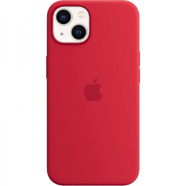 Original Apple Silikon Case mit MagSafe (für iPhone 13) - Rot MM2C3ZM/A