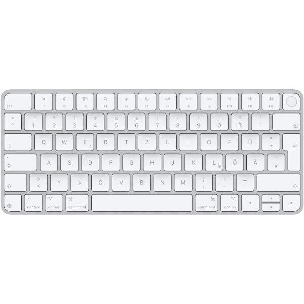 Apple Magic Keyboard mit Touch ID (2024) DE, QWERTZ , Weiß
