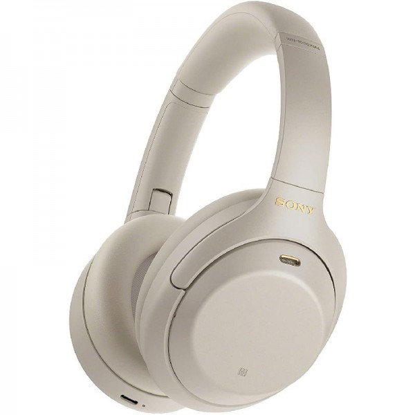 Sony WH-1000XM4 kabellose Bluetooth Noise Cancelling Kopfhörer, Silber
