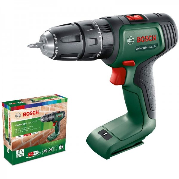 Bosch Akku Schlagbohrschrauber UniversalImpact 18 V (ohne Akku, 18V, BULK)