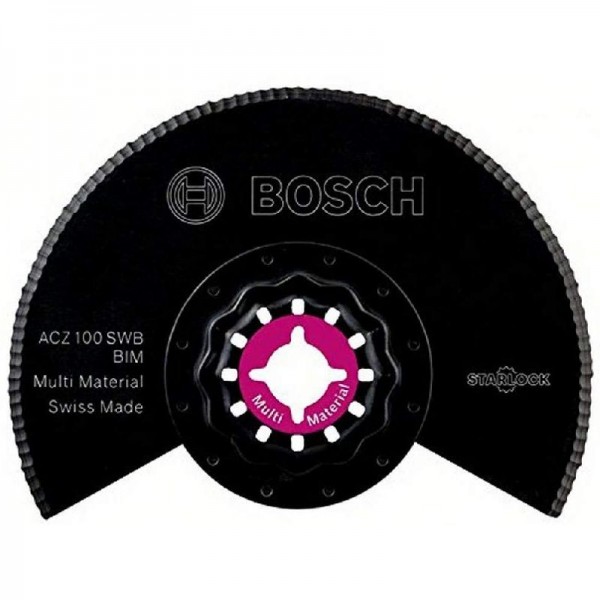 Bosch 2609256976 DIY PMF Segmentwellenschliffmesser ACZ 100 SWB BIM 100mm