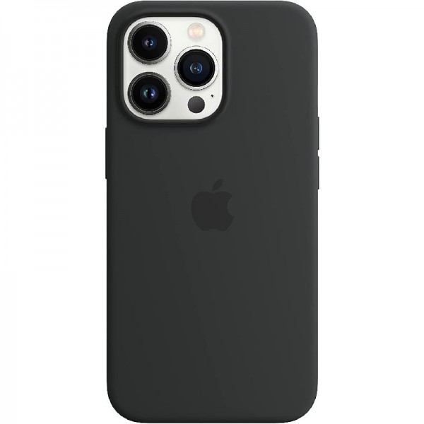 Original Apple Silikon Case mit MagSafe für iPhone 13 Pro Mitternacht MM2K3ZM/A