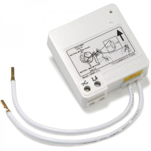Intertechno Funk Schalter Modul Ein/ Aus ITL-230, Weiß