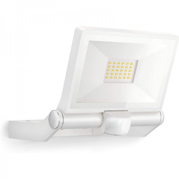 Steinel LED-Außenstrahler XLED ONE S weiß, 180°-Bewegungsmelder, 18,6 W 2050 lm