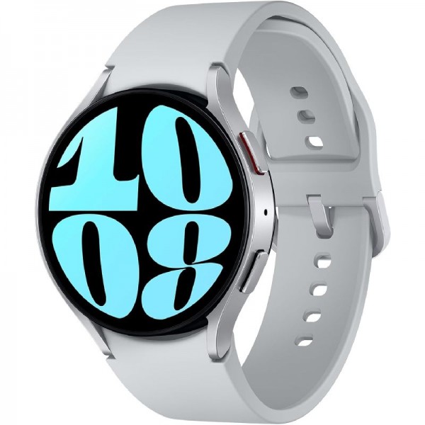 Samsung Galaxy Watch6 LTE 44 mm, Smartwatch Silber