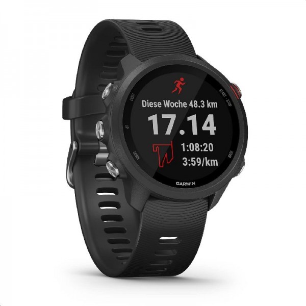 Garmin Smartwatch Forerunner 245 Music GPS-Laufuhr mit Musikplayer Schwarz