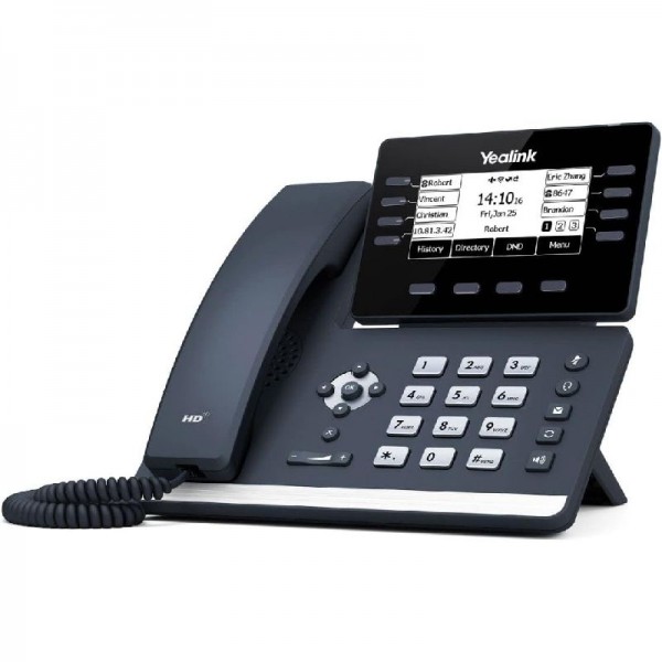 Yealink IP Telefon SIP-T53W VoIP-Telefon, schwarz