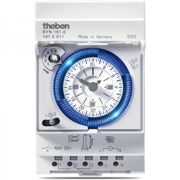 Theben 1610011 SYN 161d - analoge Zeitschaltuhr