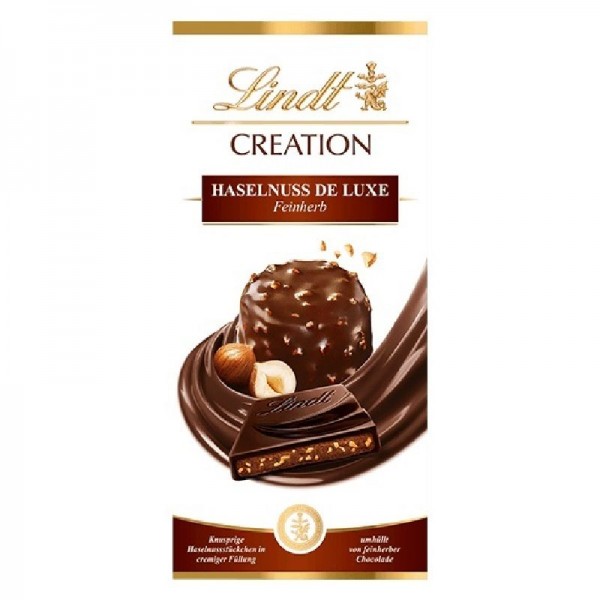 Lindt Creation Haselnuss de Luxe feinherb 1er Pack (1 x 150 g)