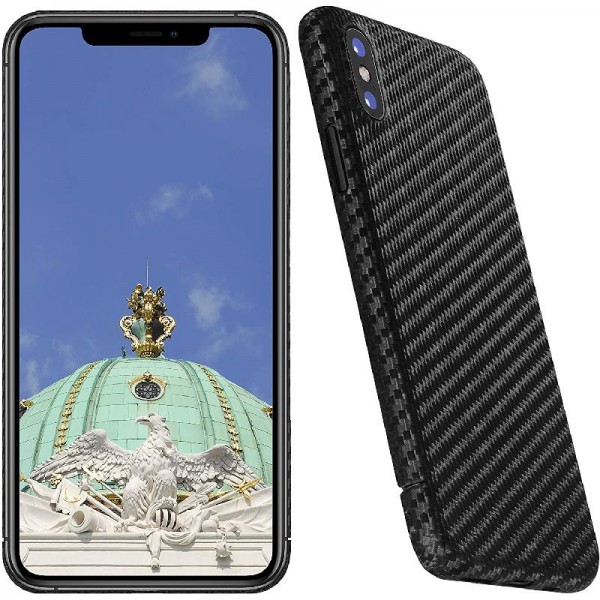 100 % Real Carbon Hülle für iPhone X und XS *Made in Germany* Magnetic