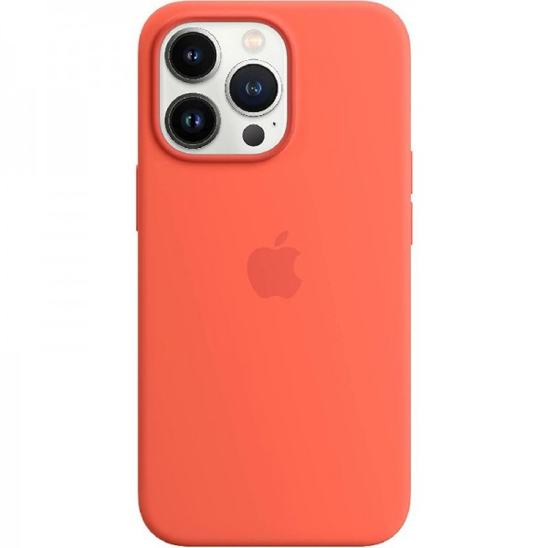 Original Apple Silikon Case mit MagSafe (für iPhone 13 Pro) Nektarine MN683ZM/A
