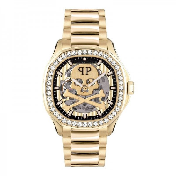 Philipp Plein Herren Uhr Automatik $KELETON $PECTRE, PWRAA0723