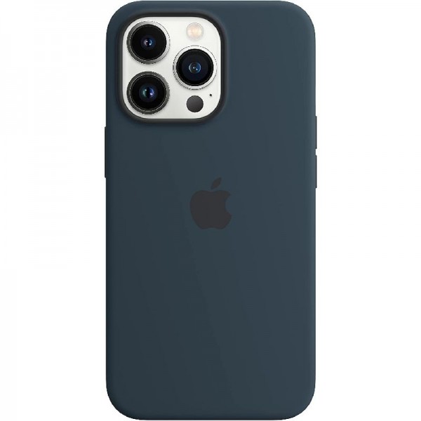 Original Apple Silikon Case mit MagSafe (für iPhone 13 Pro) Abyssblau MM2J3ZM/A