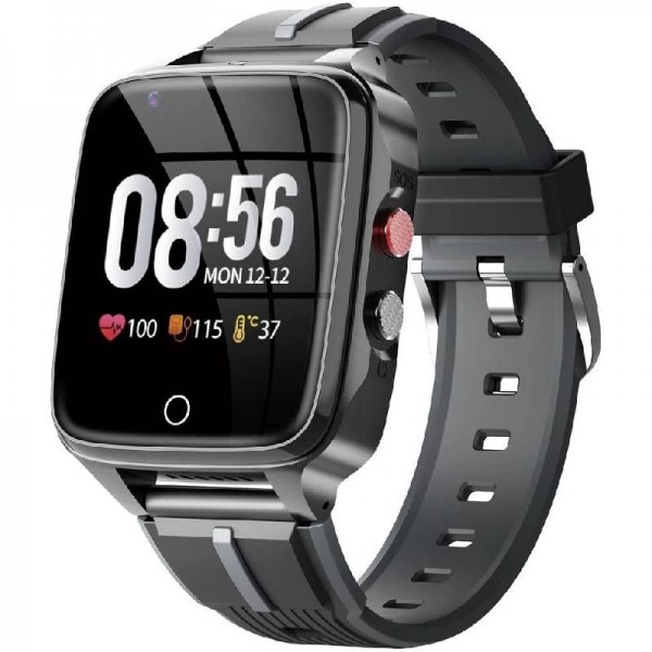 JayTech Y27 Smartwatch GPS, Unisex, 43mm, Schwarz