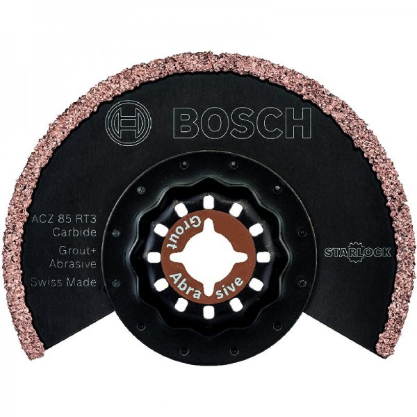 Bosch Karbid Segmentsägeblatt Mörtel und Fliesenkleber Starlock (ACZ 85 RT3)