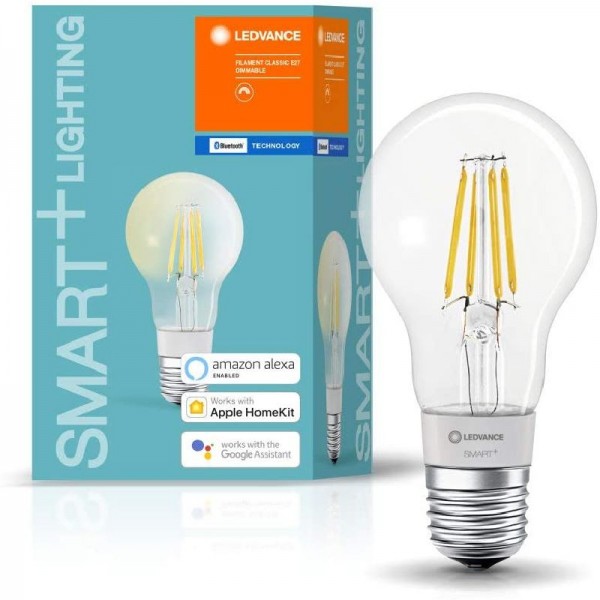 LEDVANCE Smarte LED-Lampe mit Bluetooth Mesh Technologie, Sockel E27