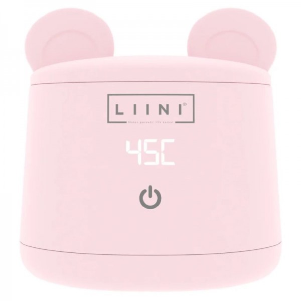 Liini 2.0 Flaschenwärmer für unterwegs mit Akku 35 W Rosa