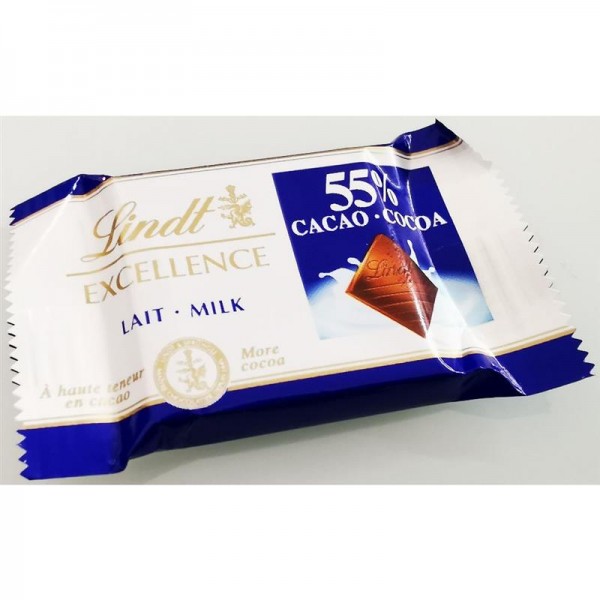 Lindt Excellence Vollmilch Mini-Tafeln Schokolade 55 % Kakao