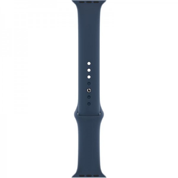 Apple Watch (45 mm) Sportarmband, Regular Abyssblau