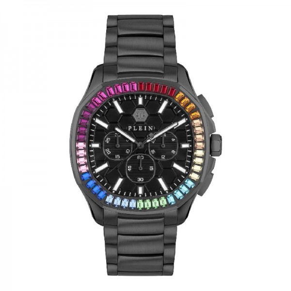 Philipp Plein Herren Uhr Chrono Quarz $PECTRE Chrono, PWSAA0723