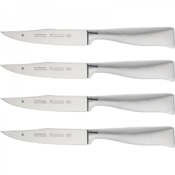 WMF Grand Gourmet Steakmesser Set 4teilig, 4 Messer geschmiedet