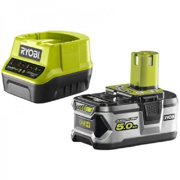 Ryobi 18 V Akku mit Schnellladegerät Starterset 4,0 Ah, Lithium+ Akku Wie Neu