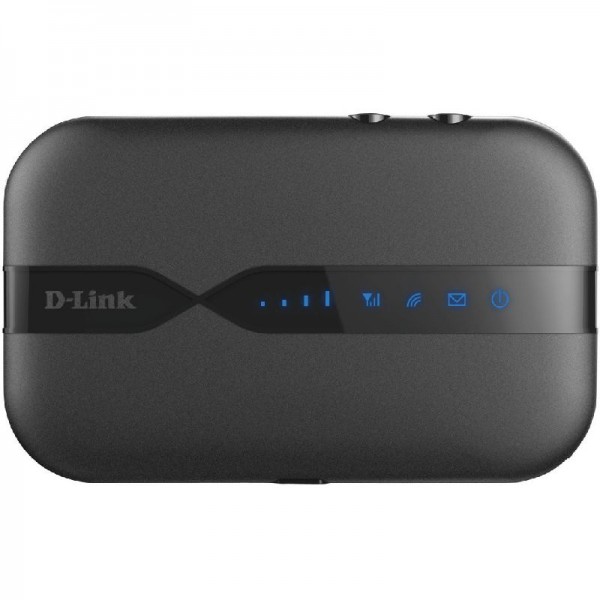 D-Link DWR-932 Mobiler LTE WLAN Hotspot, Single Band, 4G LTE 150 Mbit/s, Schwarz