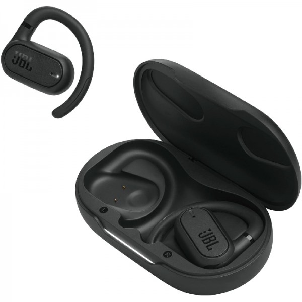 JBL Soundgear Sense – Kabellose Bluetooth, Open-Ear-Kopfhörer, Schwarz