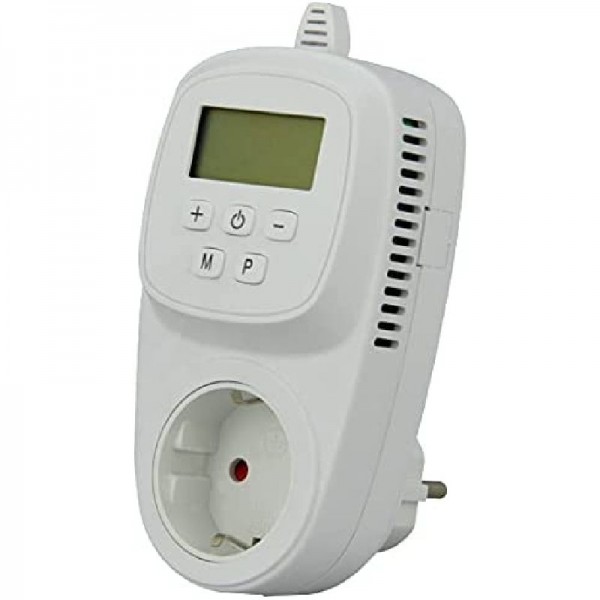 Funkthermostat Steckdose mit integriertem Thermostat E2 INFRAe² Weiß