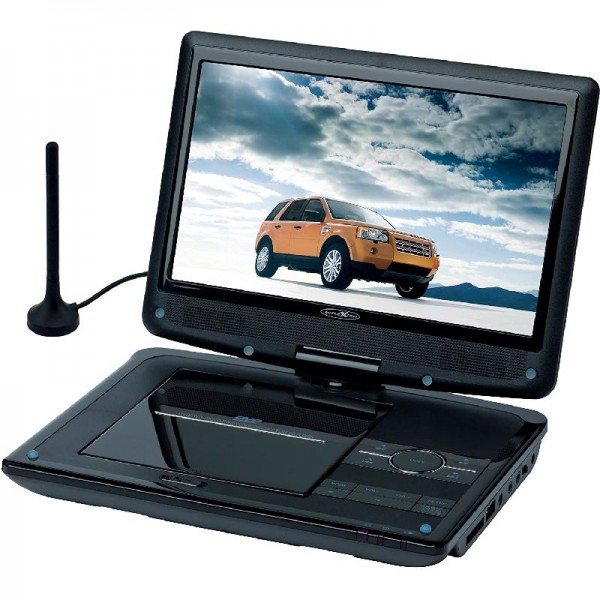 Reflexion DVD1010, 10 Zoll Portabler DVD-Player ( incl. 12-Volt-Adapter ) USB,SD
