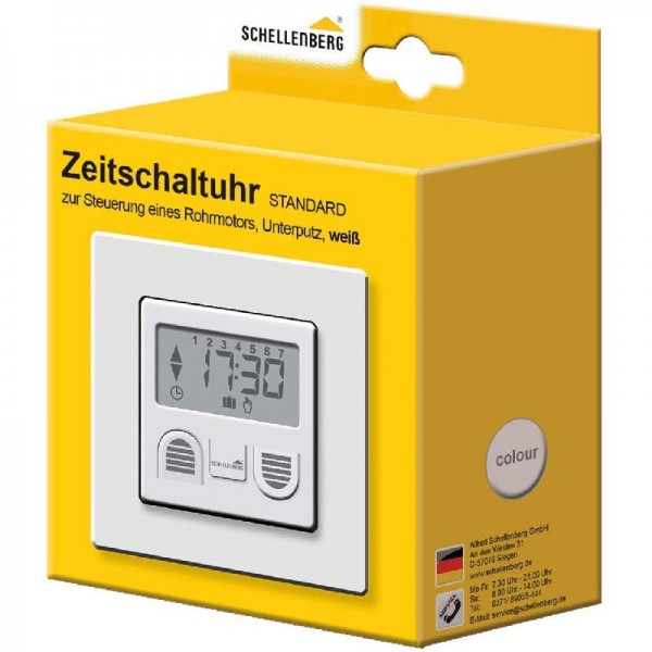 Schellenberg 25571 Zeitschaltuhr Standard zur Rollladensteuerung